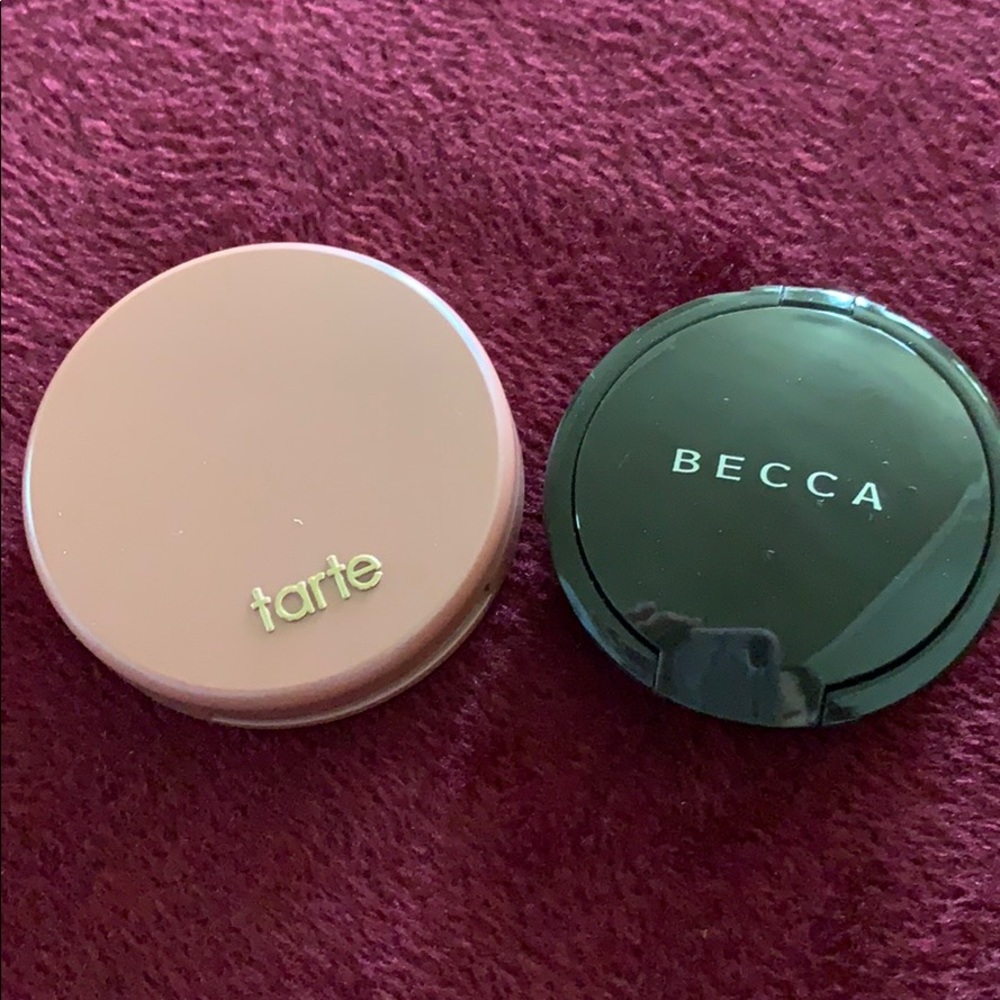 Tarte Blush & Becca Shimmering Skin Perfector